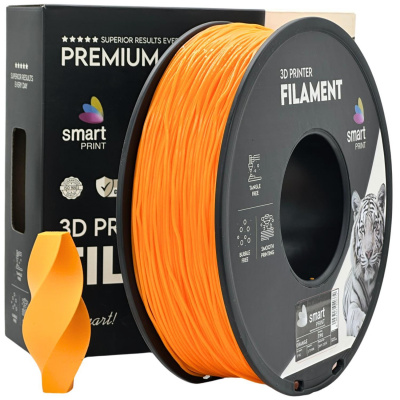 Smart Print FG-S123-E1, 3D filament, TPU 95A, 1,75mm, 1000g, Portocaliu (Orange)