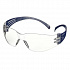 3M SecureFit 100 Ochranné brýle, ramă albastră, AS, vizor transparent, (SF101AF-BLU-EU)