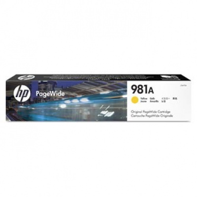 HP 981A, J3M70A galben (yellow) cartus original