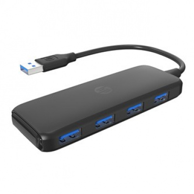 USB (3.0) hub 4-port, DHC-CT110, negru, Hewlett-Packard