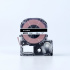 Epson HTC18PW, 18mm x 8m, text negru / roz fundal, banda compatibila