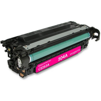 Toner compatibil cu HP 504A CE253A purpuriu (magenta) 