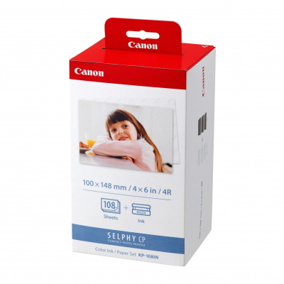 Canon 3115B001 KP-108IN, hârtie foto 108 buc, lucioasă, albă