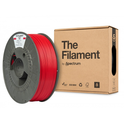 "The Filament" by Spectrum TF-24210, ASA, 1,75mm, 1000g, Roșu (Pure red)