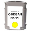 Cartus compatibil cu HP 11 C4838A galben (yellow) 