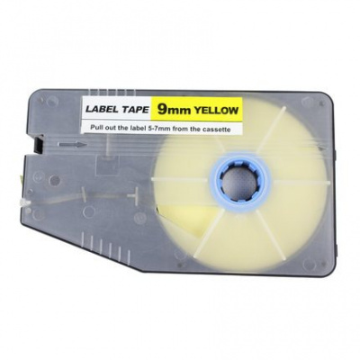 Bandă adezivă L-Mark LM512YL, 12mm x 8m, galben