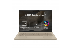 ASUS Zenbook A14/UX3407NA-OLED267XZ/SD-X2E-88-100/14"/WUXGA/32GB/1TB/Adreno/W11P/Auriu/2R