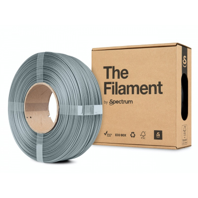 "The Filament" by Spectrum TF-24118, ReFill PETG CF, 1,75mm, 1000g, Gri (Grey)