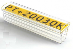 Partex PT-10015A 15mm, 200buc., (2,5 5,0 mm), PT husa etichete transparenta