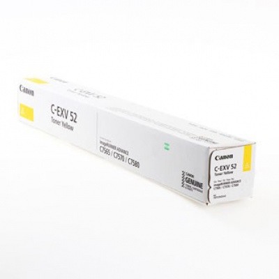 Canon CEXV52 1001C002 galben (yellow) toner original
